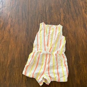 Stripe baby onesie